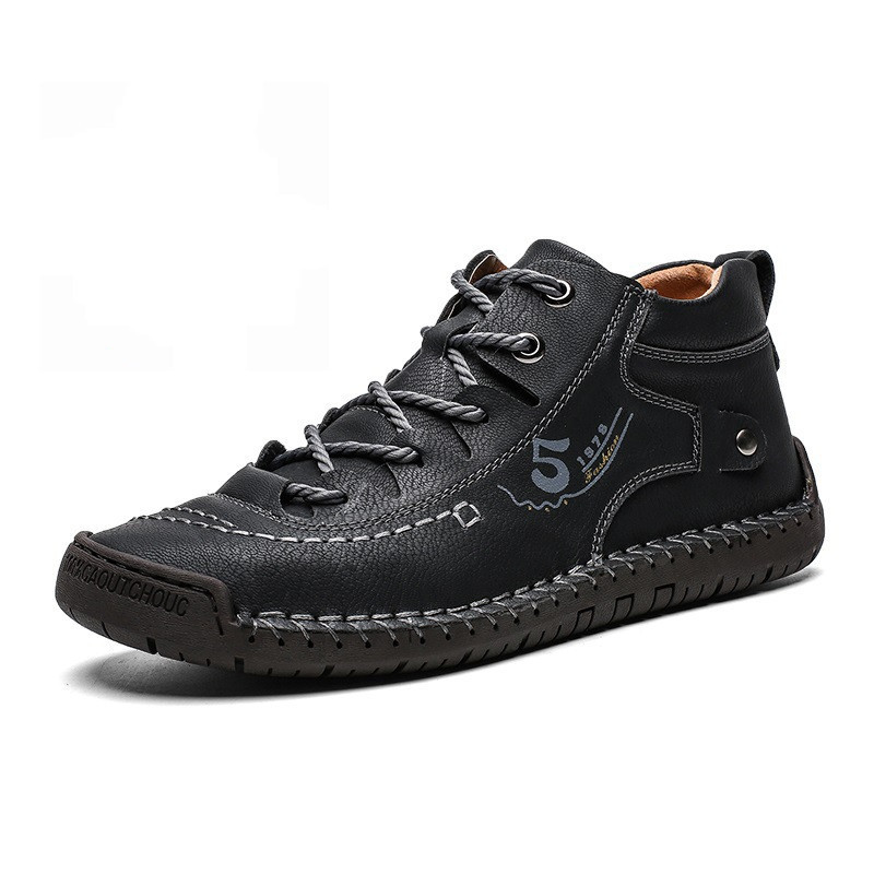 New Microfiber Sports Leather Shoes - Image 6