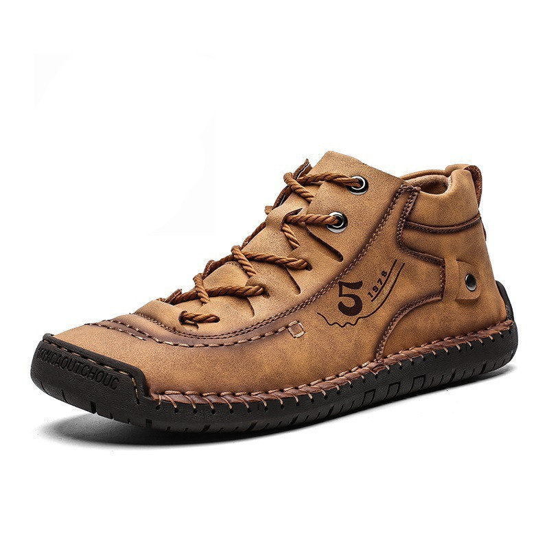 New Microfiber Sports Leather Shoes - Image 3