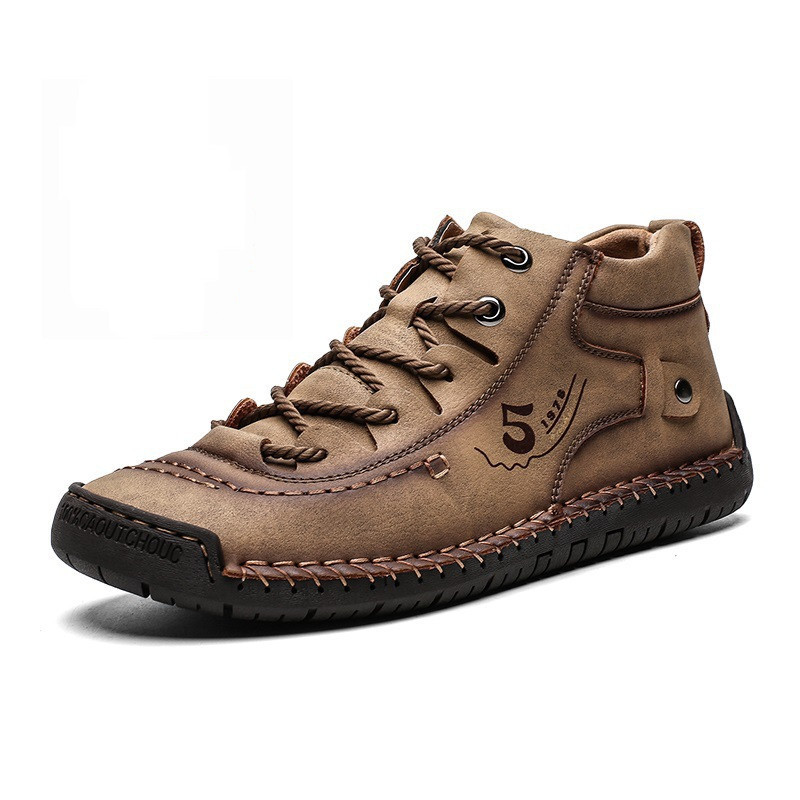 New Microfiber Sports Leather Shoes - Image 4